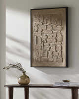 Hoogeloon Tan Wall Decor