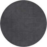 Made to Order Custom Size Brockton Solid Wool Charcoal Area Rug