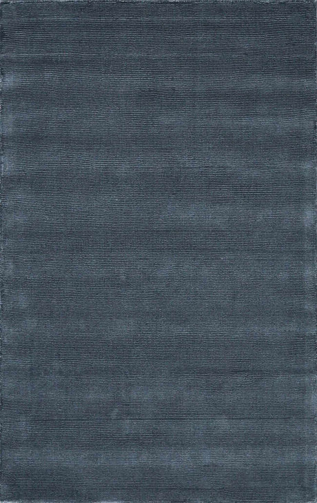 Made to Order Custom Size Brockton Solid Wool Charcoal Area Rug