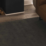 Brockton Solid Night Blue Wool Rug