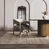 Galey Alix x Livabliss Vintage Oriental Boho Olive/Medium Brown Myrtle Avenue VI Area Rug