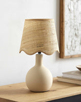 Atenxoxola Cream Table Lamp