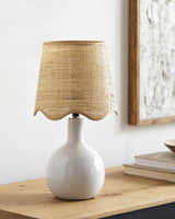 Atenxoxola White Table Lamp