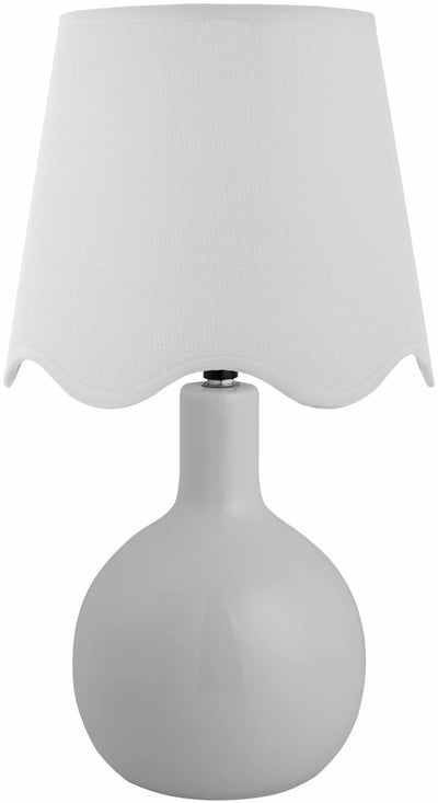 Atenxoxola White Ceramic Table Lamp