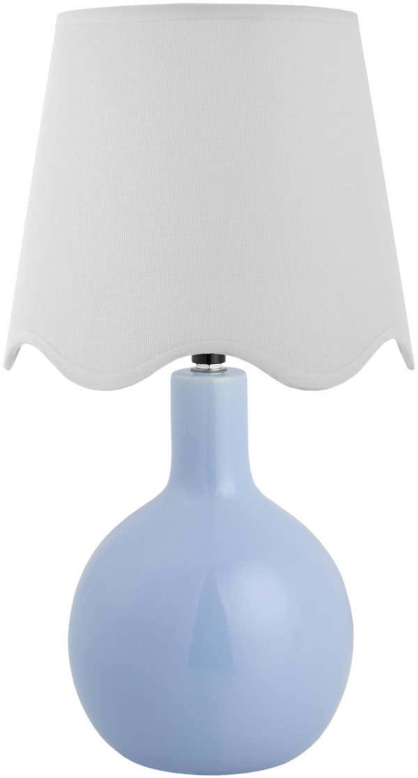 Atenxoxola Blue White Table Lamp