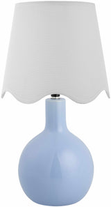 Atenxoxola Blue White Table Lamp
