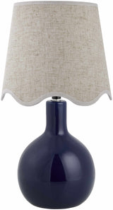 Atenxoxola Navy Translucent Table Lamp