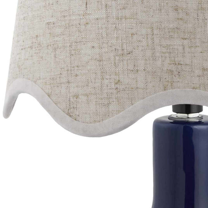 Atenxoxola Navy Translucent Table Lamp