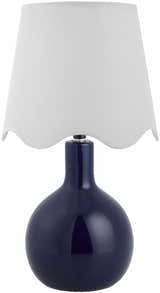 Atenxoxola Navy Ceramic Table Lamp