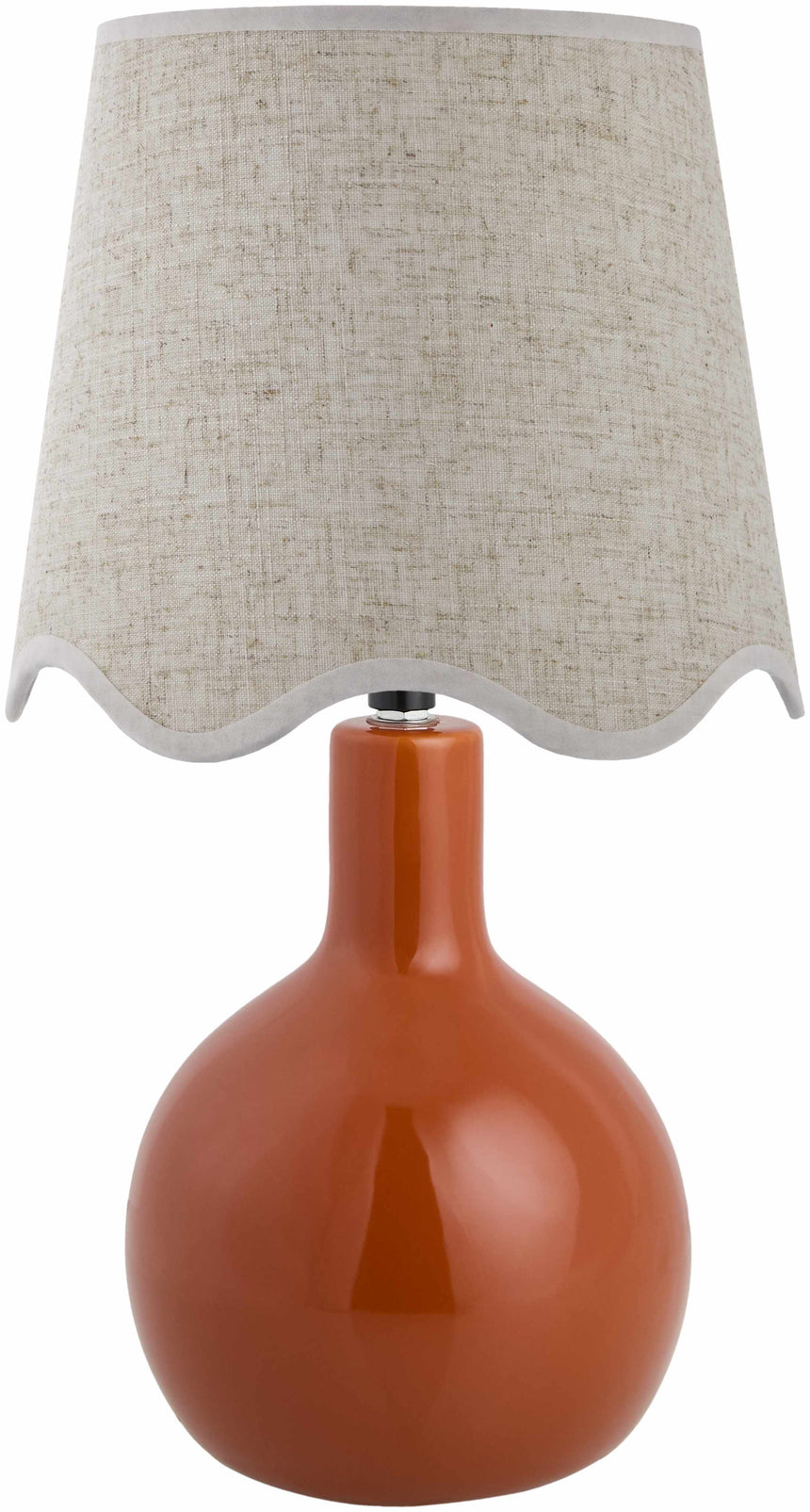 Atenxoxola Red Translucent Table Lamp