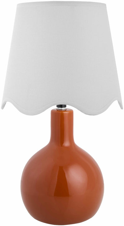 Atenxoxola Red Ceramic Table Lamp