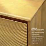 Acacia Harmony TV Stand with Storage for TVs up to 80