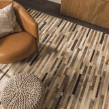 Idyllwild Broken Striped Hide Rug