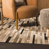 Idyllwild Broken Striped Hide Rug