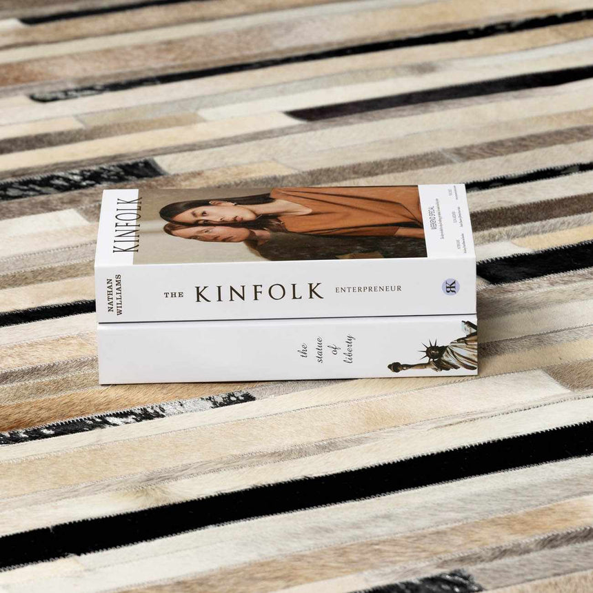 Idyllwild Broken Striped Hide Rug