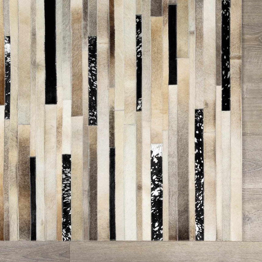 Idyllwild Broken Striped Hide Rug