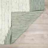 Igcocolo Sage Green High-Low Wool Carpet