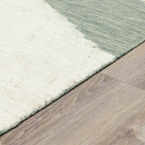 Igcocolo Sage Green High-Low Wool Carpet
