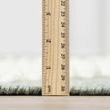 Igcocolo Sage Green High-Low Wool Carpet