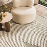 Igcocolo Sage Green High-Low Wool Carpet