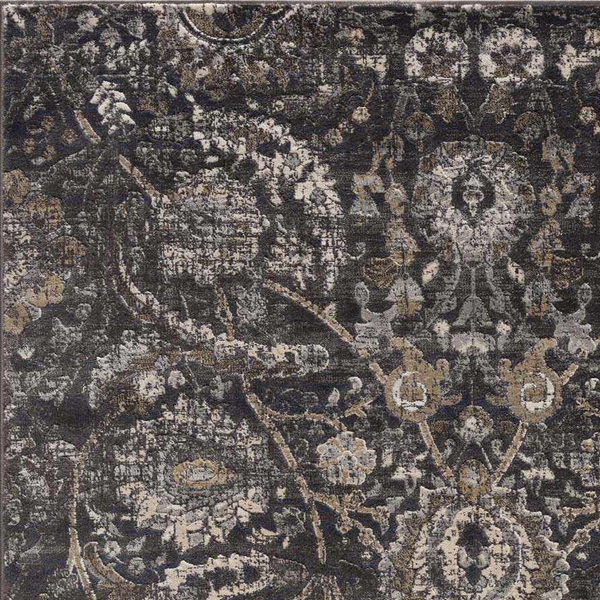 Georgiana Charcoal Area Rug