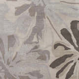 Sample Ilfeld Athena Gray Floral Wool Rug