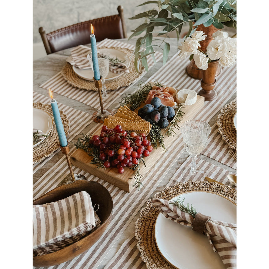Amalfi Stripe Table Runner