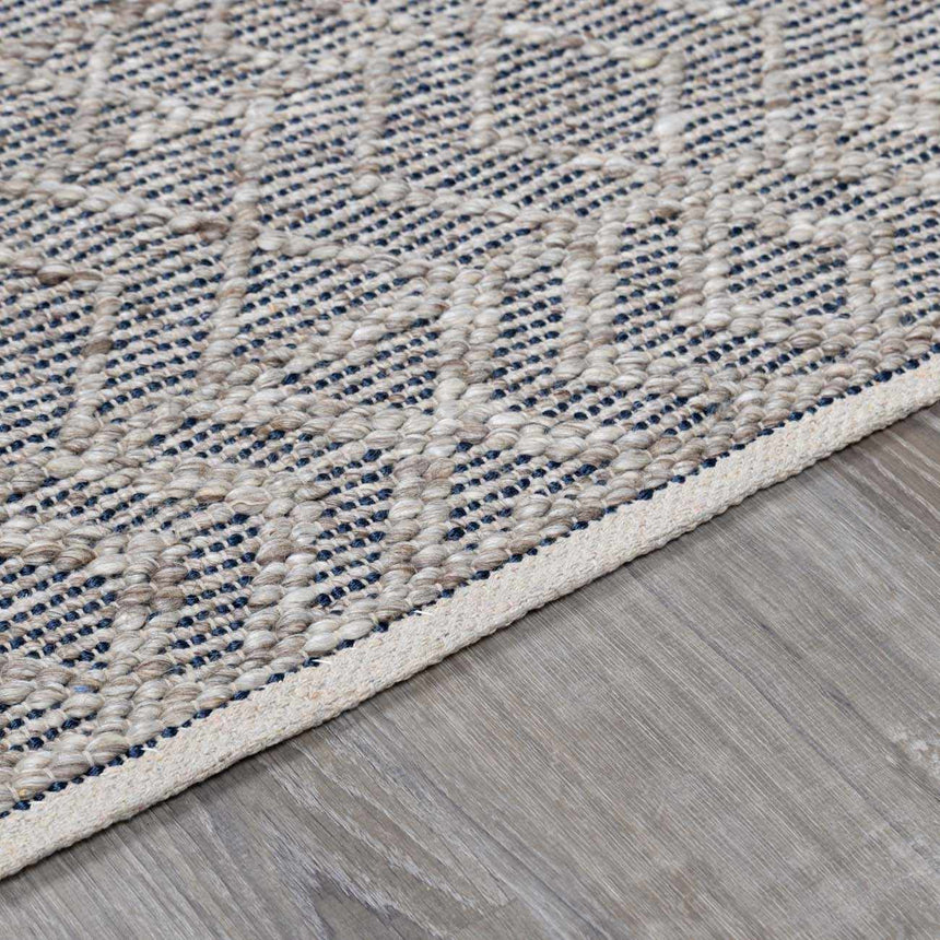 Ironia Handmade Faux Silk Rug - Clearance
