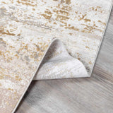 Jera Luxury Fringed Faux Silk Rug