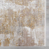 Jera Luxury Fringed Faux Silk Rug