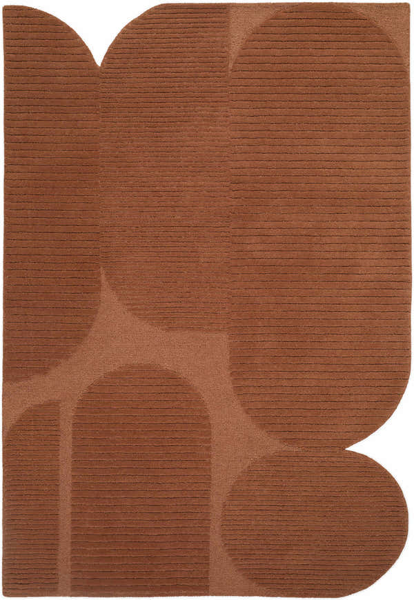 Sample Fihe Abstract Modern Hand Tufted Wool Area Rug