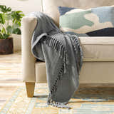 Beige Traditional Throw Blanket for cozy layering at home