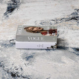 Kirkland Dark Blue Marble Rug