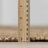 Jame Hand Woven Jute & Leather Area Rug