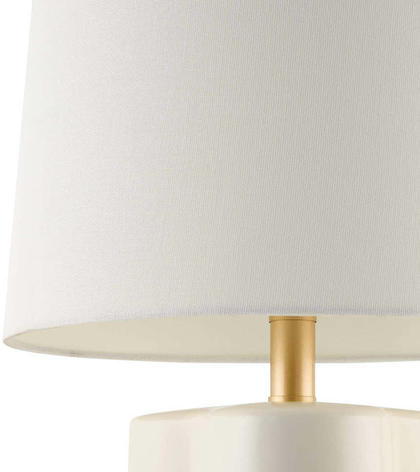 Jauharabad White Table Lamp