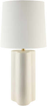 Jauharabad White Table Lamp