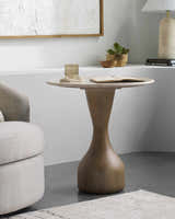 Aspremont Dark Red End Table