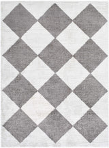 Arilla Diamond Checkered Washable Area Rug