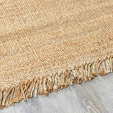 Made to Order Custom Size Oaks Jute Rug