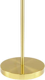 Jaraguari Zic Zac Gold Metal Floor Lamp
