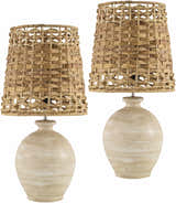 Eberdingen Light Gray Table Lamp