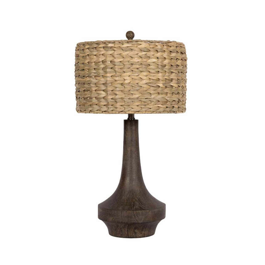 Kabankalan Seagrass Resin Table Lamp