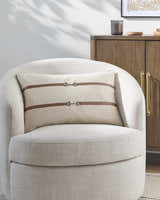 Galey Chestnut Alix x Livabliss Havre Throw Pillow