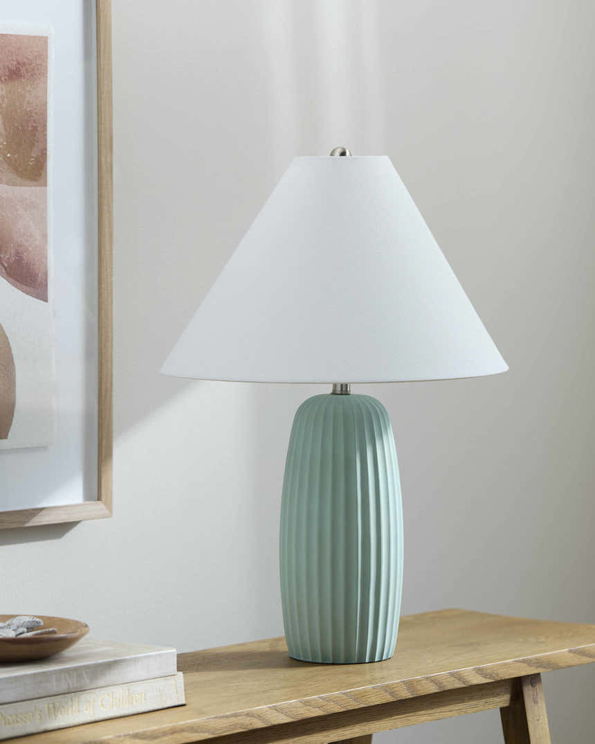 Keerbergen Green Table Lamp