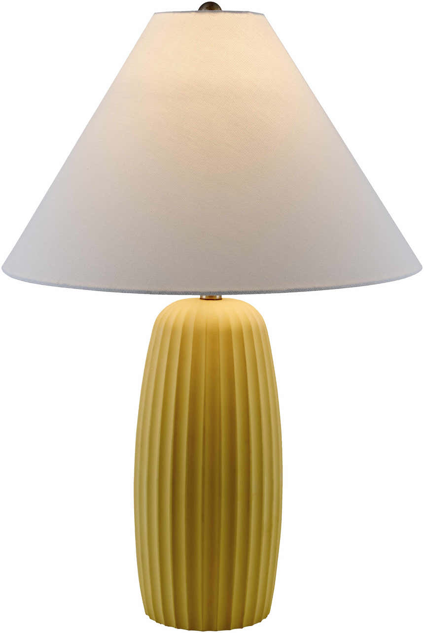 Keerbergen Yellow Table Lamp
