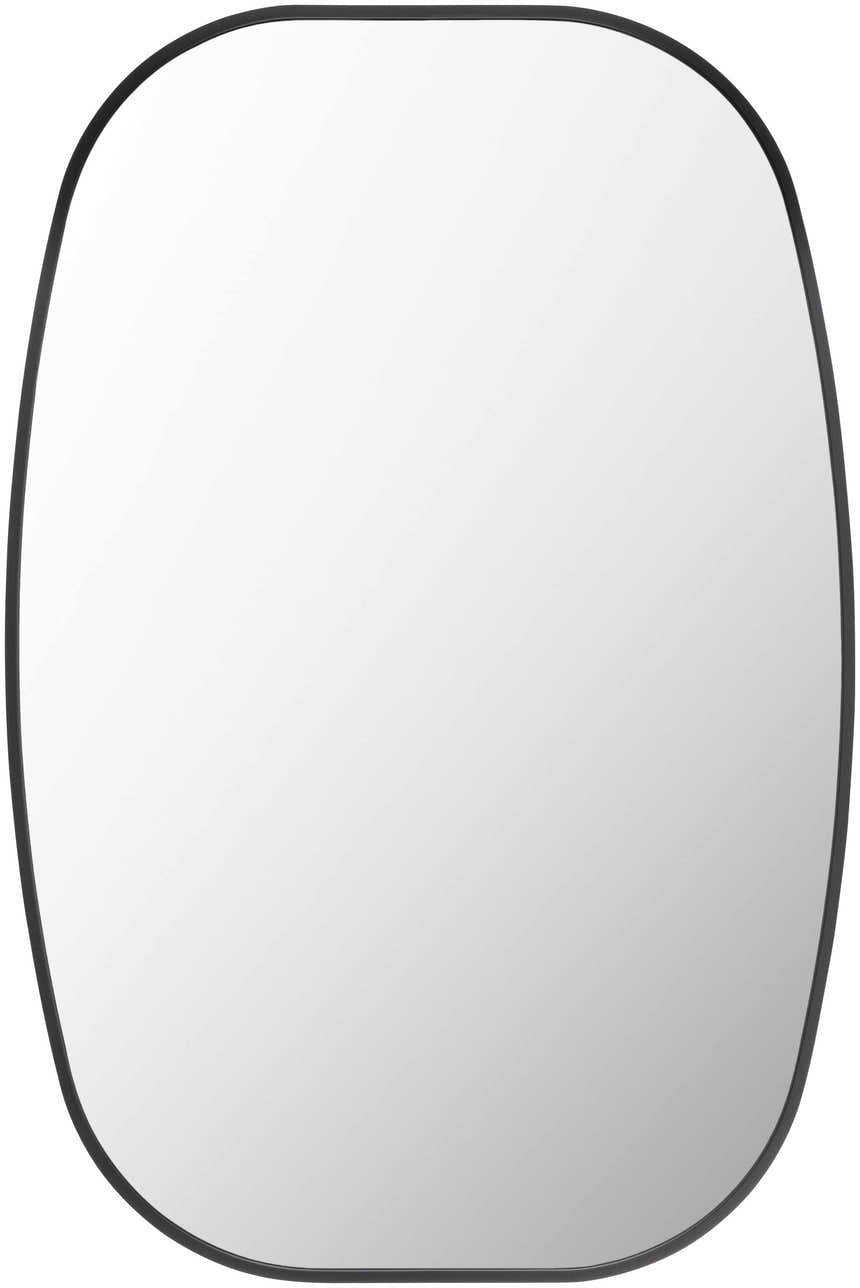 Kopparberg Black Gold Frame Round Mirror
