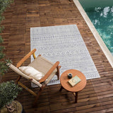 Novato Gray All Over Pattern Performance Rug