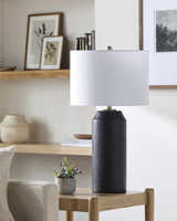 Keelakarai Black Table Lamp