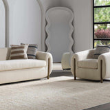 Dayna Beige Luxury Wool Rug