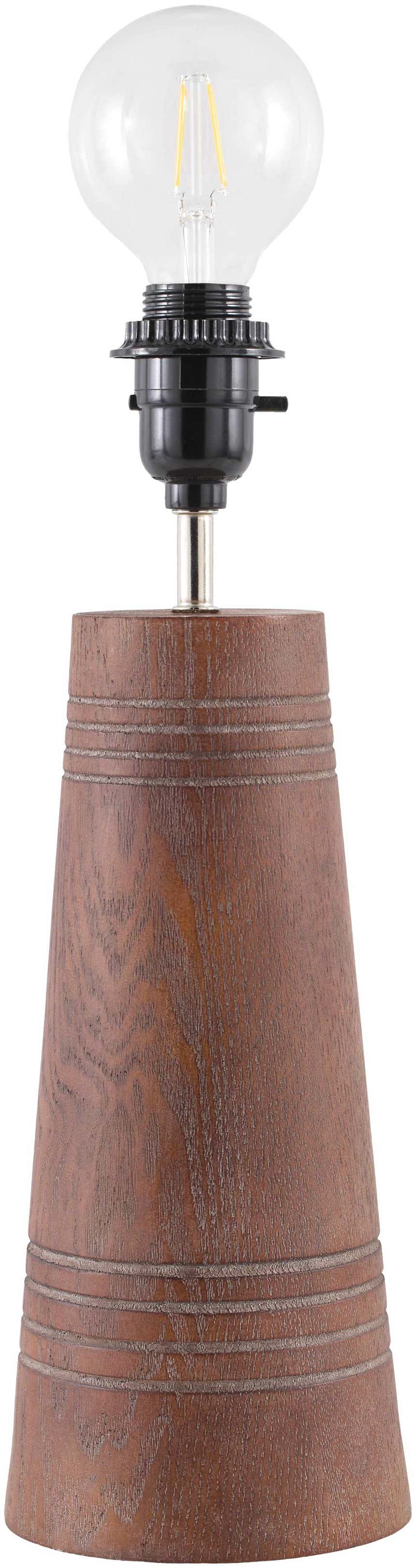 Kalyandurg Dark Brown Black Metal Table Lamp